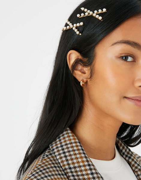 Pearly Slide Detail Alice Hair Band Ponies Pearly Slide Detail Alice Hair Band Ponies